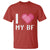 Funny Girlfriend T Shirt I Love My BF Boyfriend Valentines