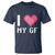 Funny Boyfriend T Shirt I Love My GF Girlfriend Valentines