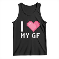 Funny Boyfriend Tank Top I Love My GF Girlfriend Valentines
