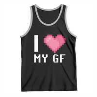 Funny Boyfriend Tank Top I Love My GF Girlfriend Valentines