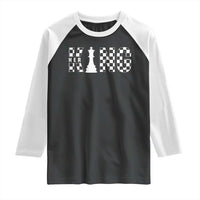 Her King Chess Couple Matching Raglan Shirt