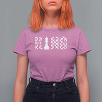 Couple Matching Chess Her King T Shirt For Women