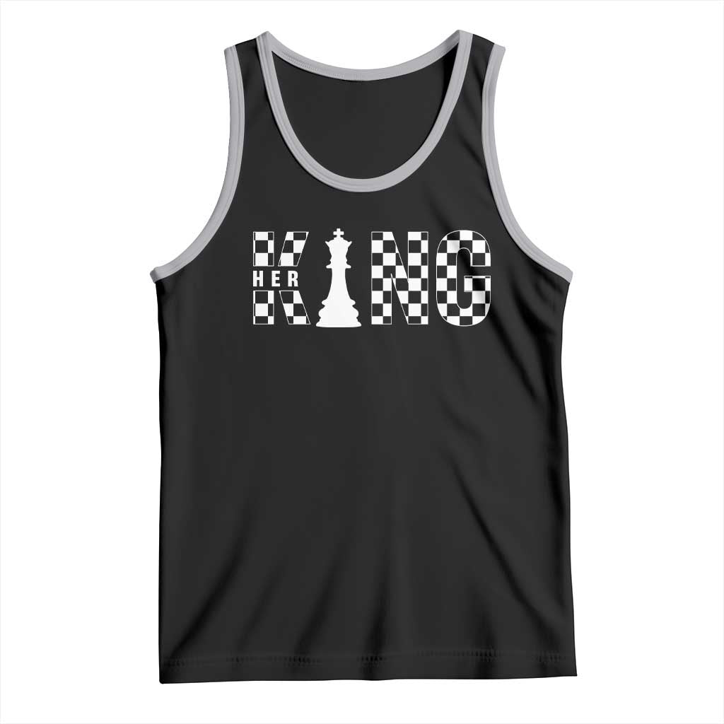 Couple Matching Chess Her King Tank Top
