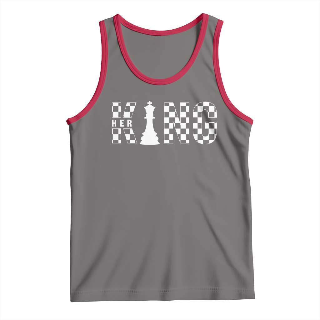 Couple Matching Chess Her King Tank Top