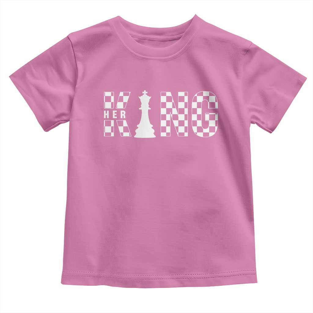 Her King Chess Couple Matching Toddler T Shirt