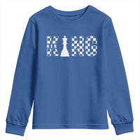 Her King Chess Couple Matching Youth Sweatshirt