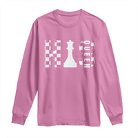 His Queen Chess Couple Matching Long Sleeve Shirt