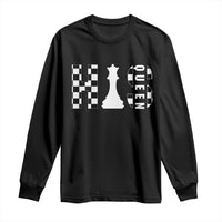 His Queen Chess Couple Matching Long Sleeve Shirt
