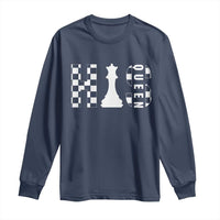 His Queen Chess Couple Matching Long Sleeve Shirt