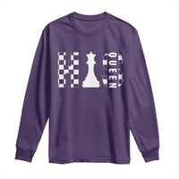 His Queen Chess Couple Matching Long Sleeve Shirt