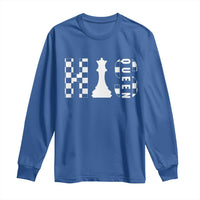 His Queen Chess Couple Matching Long Sleeve Shirt