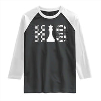 His Queen Chess Couple Matching Raglan Shirt