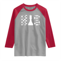 His Queen Chess Couple Matching Raglan Shirt