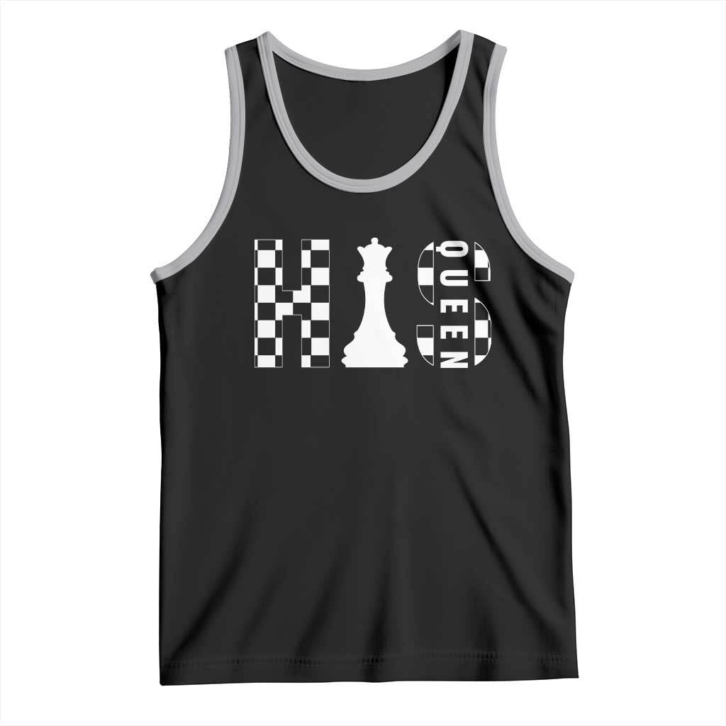 Couple Matching Chess His Queen Tank Top