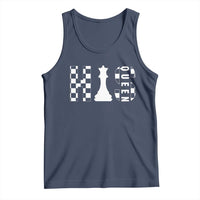 Couple Matching Chess His Queen Tank Top