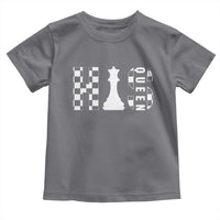 His Queen Chess Couple Matching Toddler T Shirt