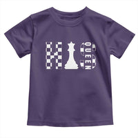 His Queen Chess Couple Matching Toddler T Shirt