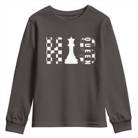 His Queen Chess Couple Matching Youth Sweatshirt