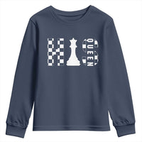 His Queen Chess Couple Matching Youth Sweatshirt