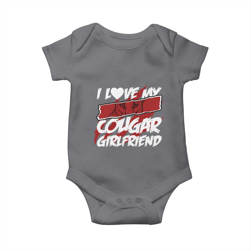 Funny Boyfriend Baby Onesie I Love My Cougar Girlfriend Valentines