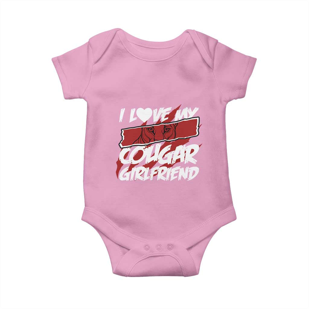 Funny Boyfriend Baby Onesie I Love My Cougar Girlfriend Valentines