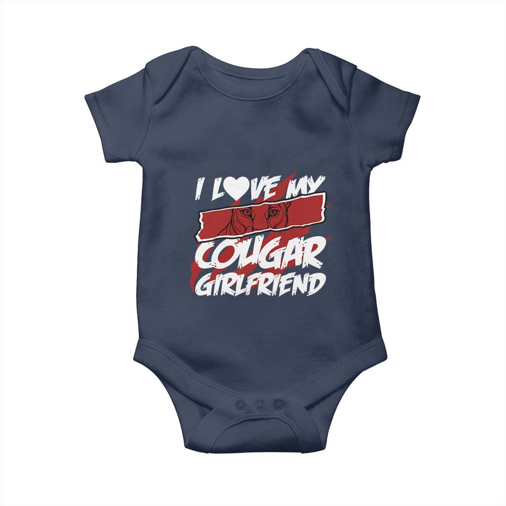 Funny Boyfriend Baby Onesie I Love My Cougar Girlfriend Valentines