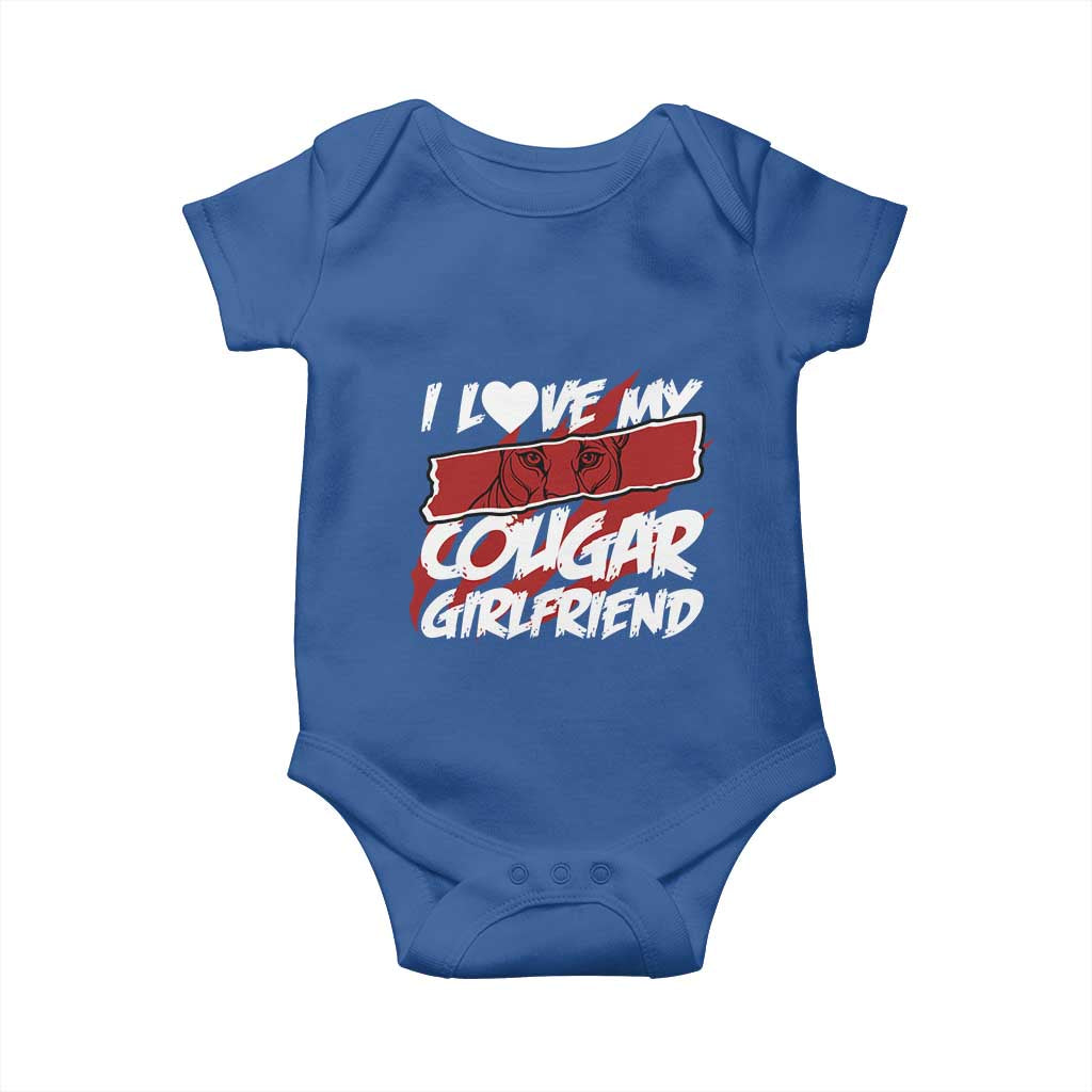 Funny Boyfriend Baby Onesie I Love My Cougar Girlfriend Valentines