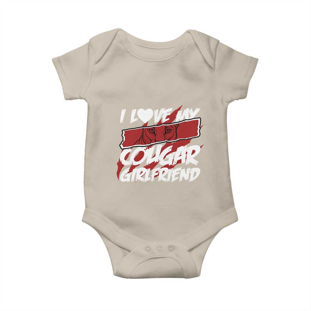 Funny Boyfriend Baby Onesie I Love My Cougar Girlfriend Valentines