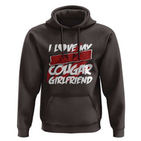Funny Boyfriend Hoodie I Love My Cougar Girlfriend Valentines