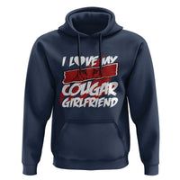 Funny Boyfriend Hoodie I Love My Cougar Girlfriend Valentines
