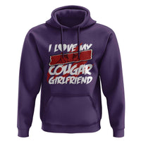 Funny Boyfriend Hoodie I Love My Cougar Girlfriend Valentines