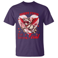 Funny Valentine's Day T Shirt Sorry Cupid I've Been Feral Raccoon