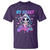 Funny Valentine's Day T Shirt My Heart Pops For You Cute Death Grim Popcorn