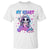 Funny Valentine's Day T Shirt My Heart Pops For You Cute Death Grim Popcorn