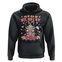 Funny Valentine's Day Hoodie You Make My Heart Pop Cute Cat Popcorn