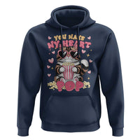 Funny Valentine's Day Hoodie You Make My Heart Pop Cute Cat Popcorn