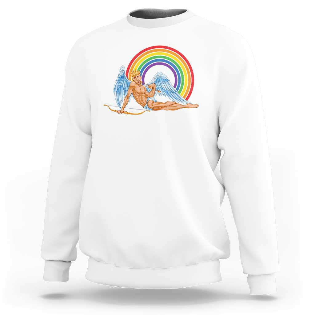 Funny Valentine's Day LGBT Cupid Sweatshirt