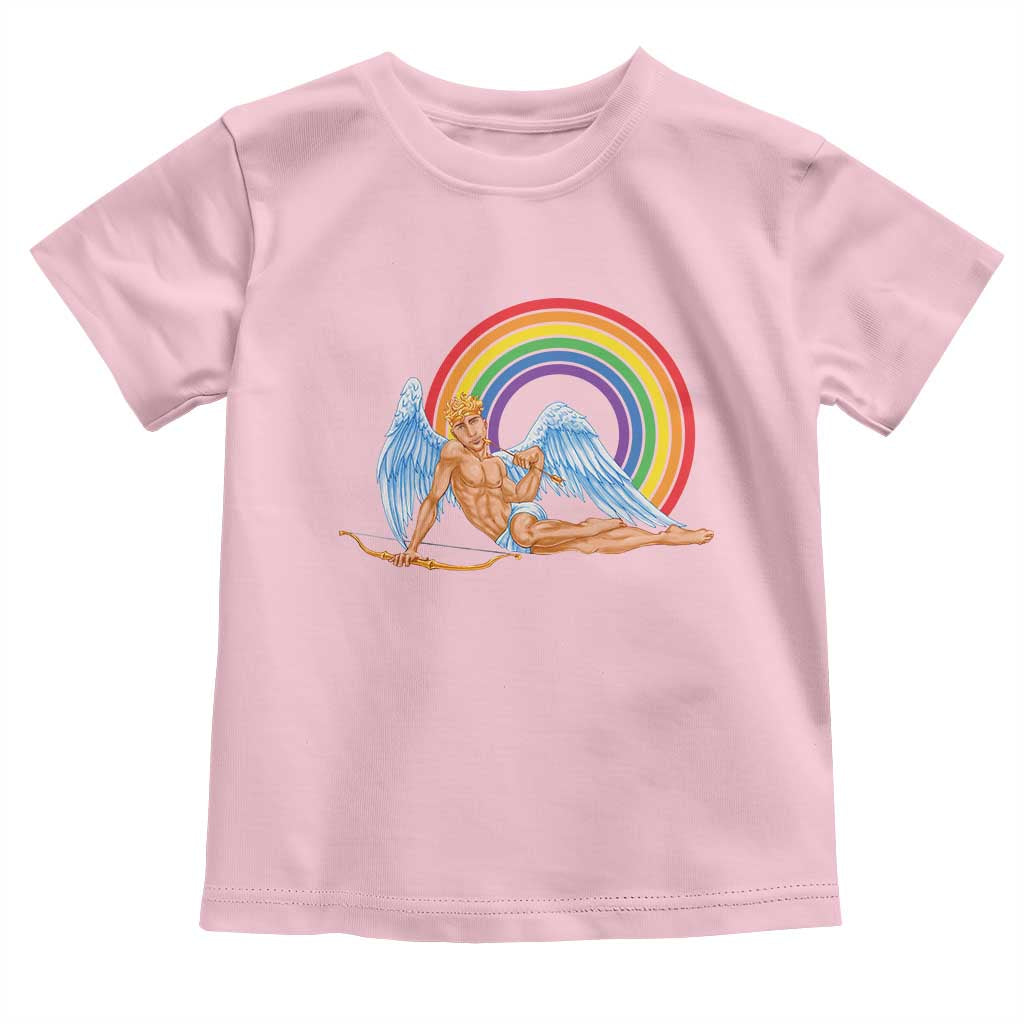 Funny Valentine's Day LGBT Cupid Toddler T Shirt
