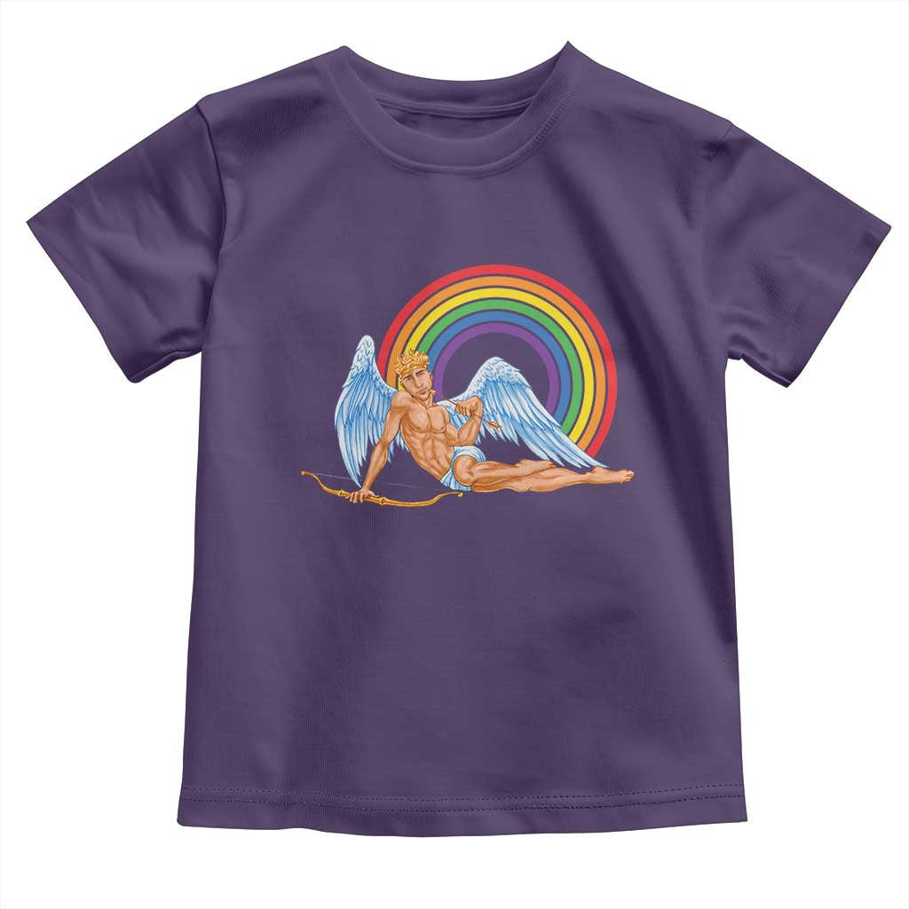 Funny Valentine's Day LGBT Cupid Toddler T Shirt