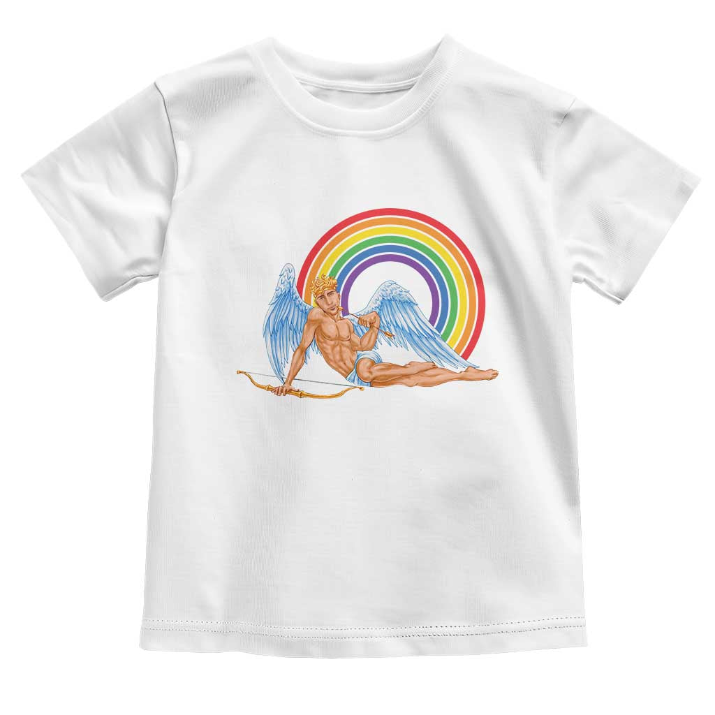 Funny Valentine's Day LGBT Cupid Toddler T Shirt