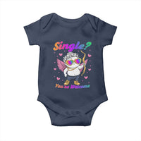 Funny Single You're Welcome Baby Onesie Rainbow LGBT Cupid