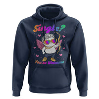 Funny Single You're Welcome Hoodie Rainbow LGBT Cupid