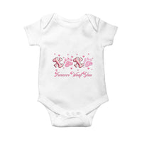 Valentine's Day Dog Lover Baby Onesie Furever Woof You Paw XO