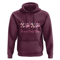 Valentine's Day Dog Lover Hoodie Furever Woof You Paw XO