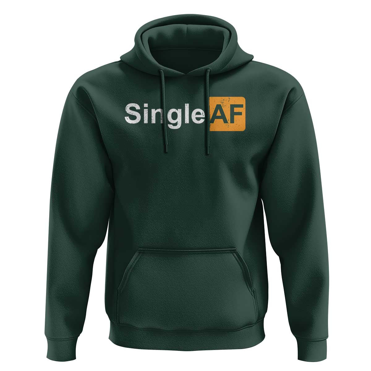 Funny Anti Valentine Single AF Hoodie