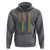 Keep Mardi Gras Great Hoodie American Flag Fleur De Lis