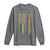 Keep Mardi Gras Great Long Sleeve Shirt American Flag Fleur De Lis