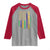 Keep Mardi Gras Great Raglan Shirt American Flag Fleur De Lis