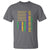 Keep Mardi Gras Great T Shirt American Flag Fleur De Lis
