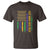 Keep Mardi Gras Great T Shirt American Flag Fleur De Lis